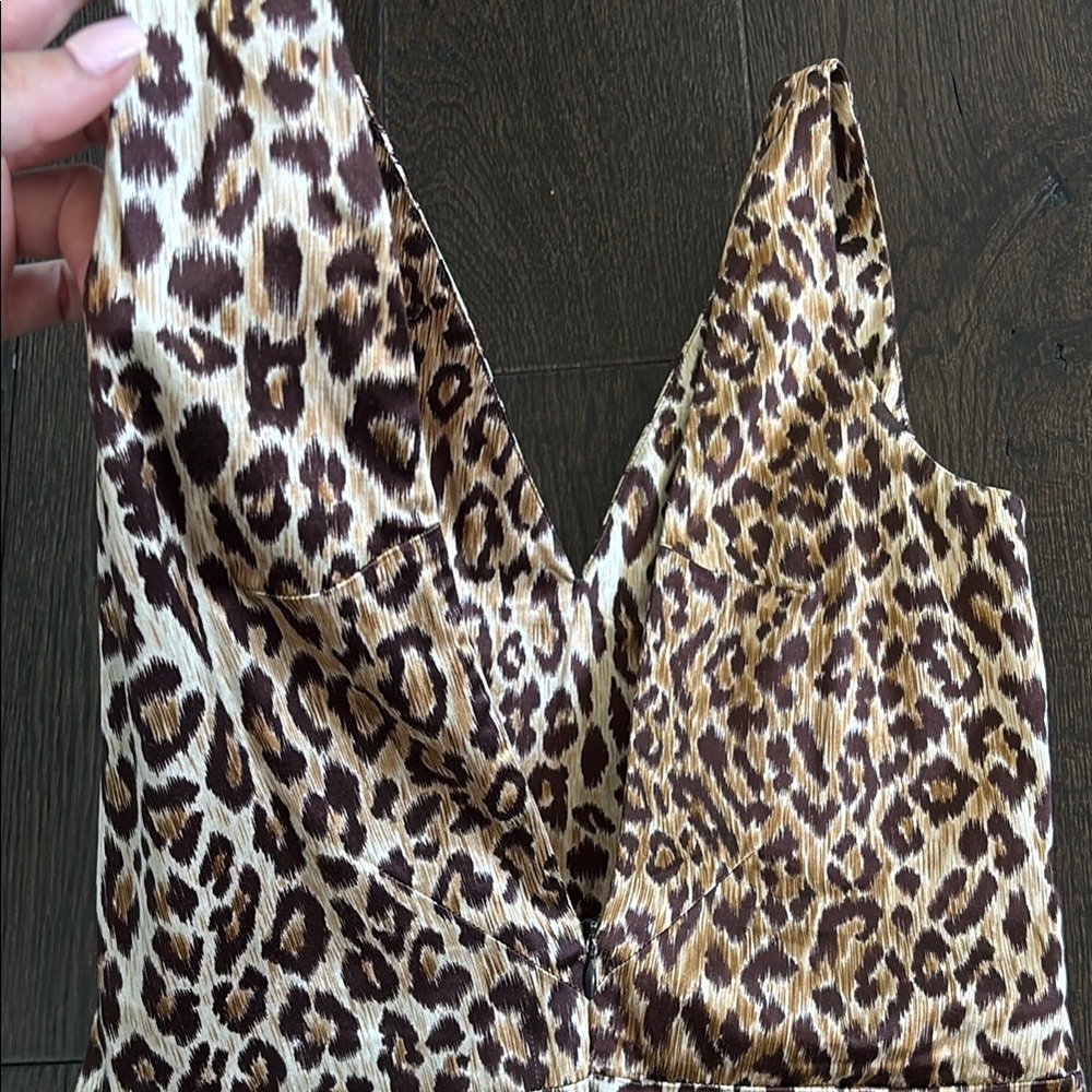 Dolce Gabbana Leopard Print Dress Y2K - Picture 5 of 8